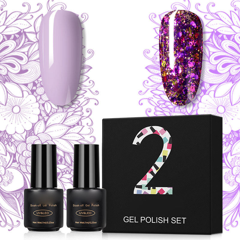 NGRO012 Nail Polish Set 2PCS Base Glue