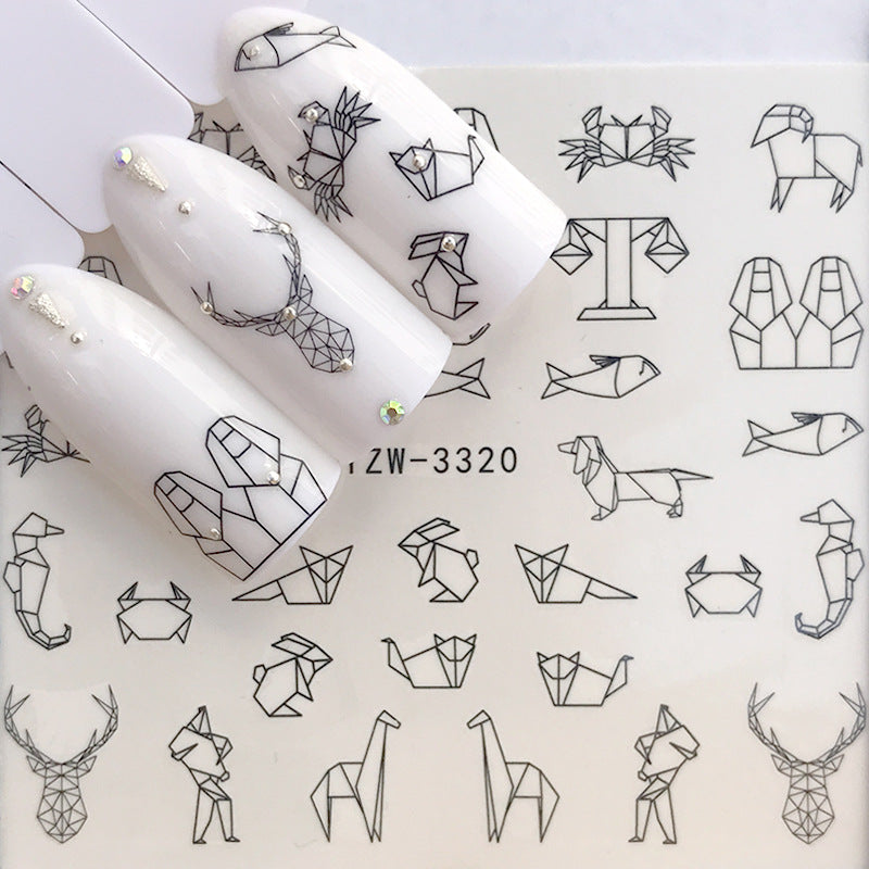 Nail Stickers YZW 013