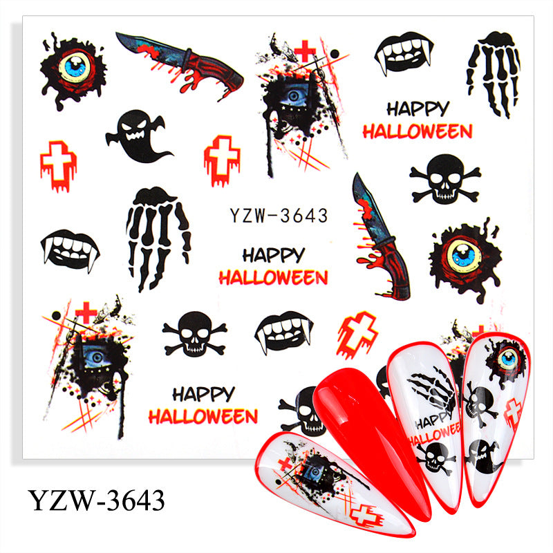 Halloween Nail Stickers YHLS014