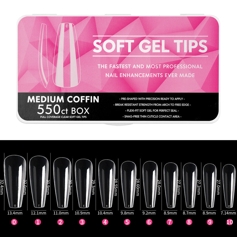 Soft Gel Nail Tips SGNT011