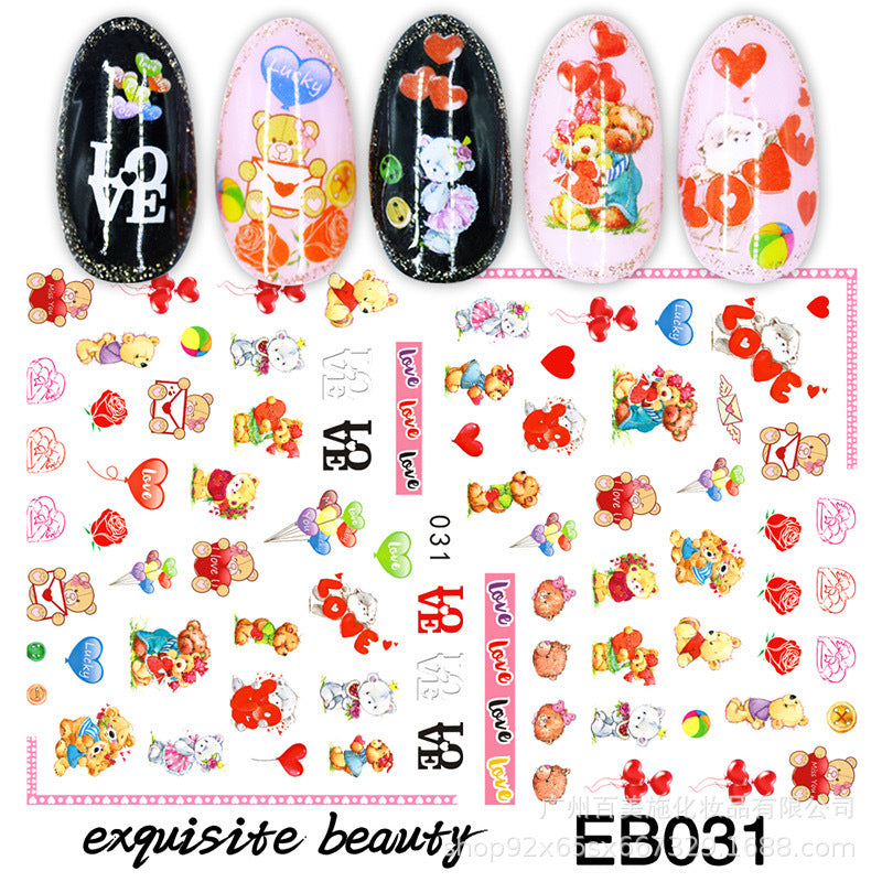 Halloween Nail Stickers YHLS008