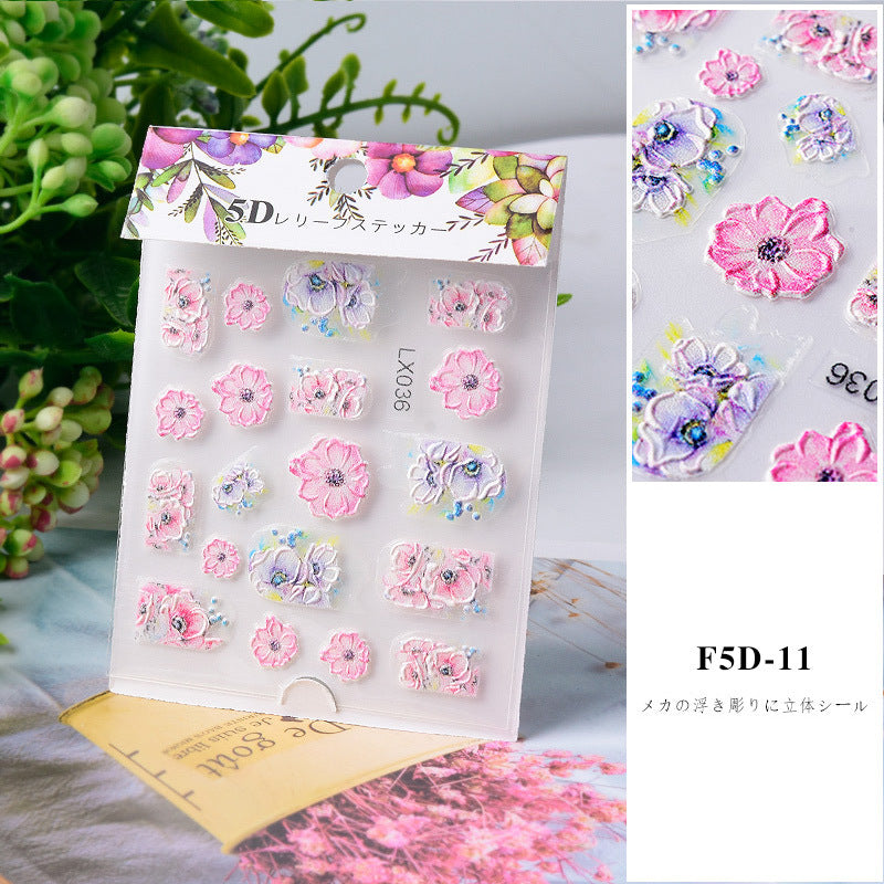 5D Nail Stickers  NSF021