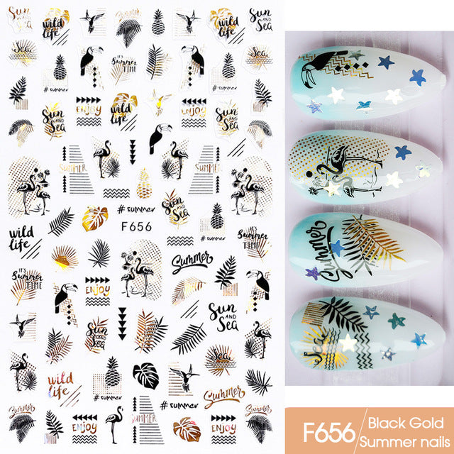 5D Nail Stickers  NSF020