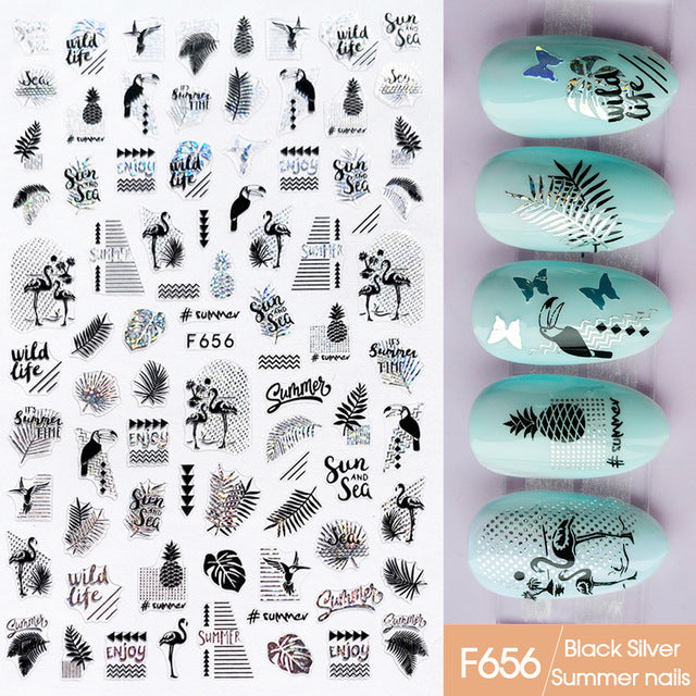 5D Nail Stickers  NSF018