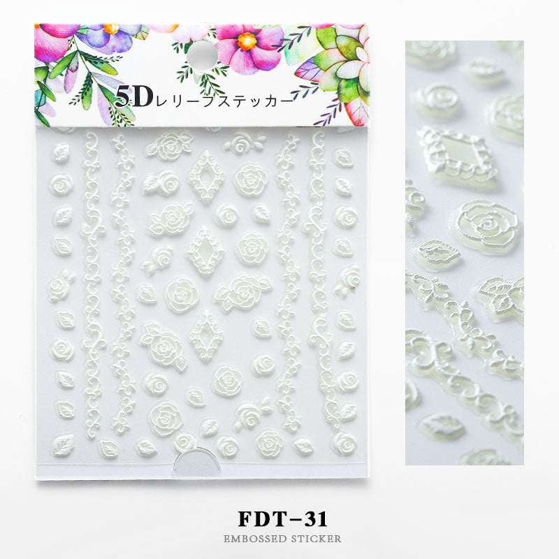 5D Nail Stickers  NSF006