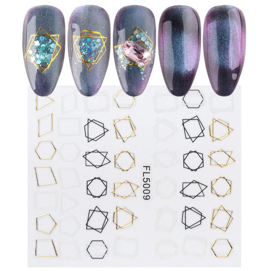 5D Nail Stickers  NSF007