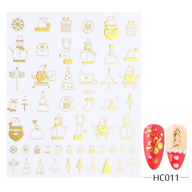 5D Nail Stickers  NSF016