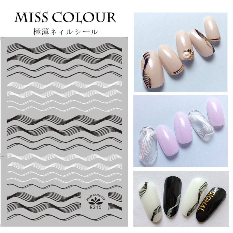 Miss Colour Nail Stickers MSS018