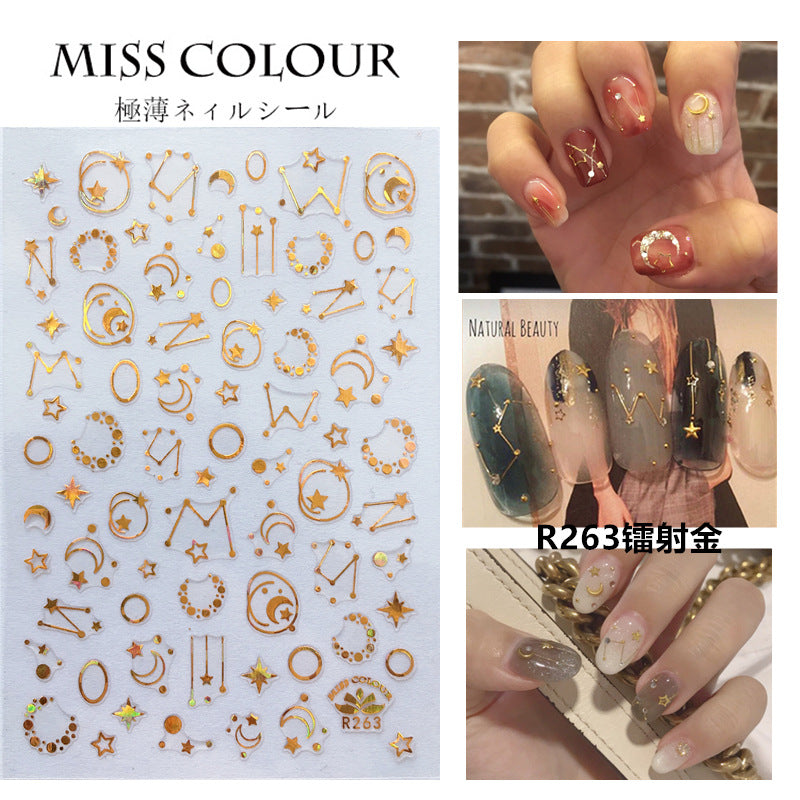 Miss Colour Nail Stickers MSS017