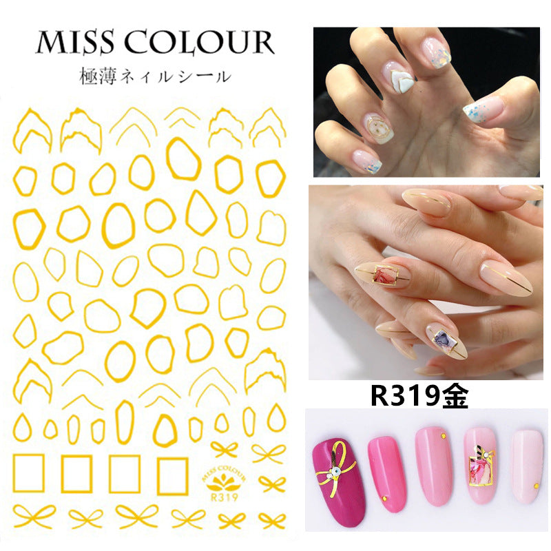 Miss Colour Nail Stickers MSS010