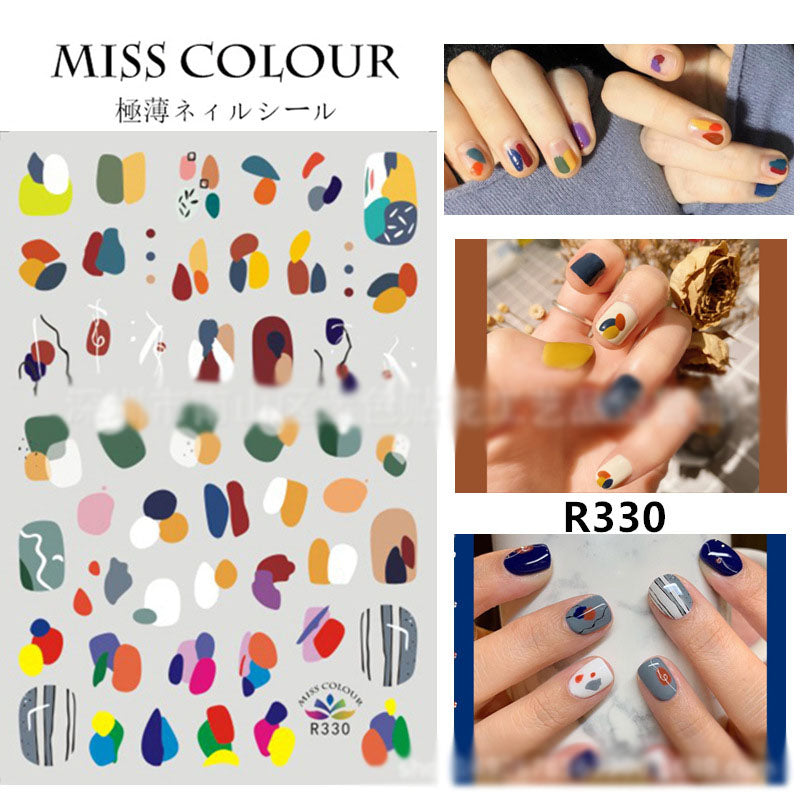 Miss Colour Nail Stickers MSS011