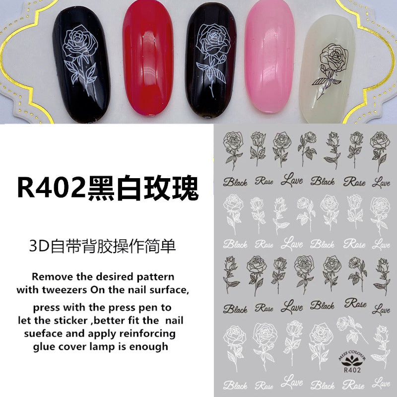 Miss Colour Nail Stickers MSS001