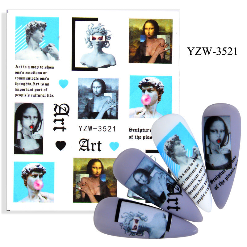 Nail Stickers YZW 017