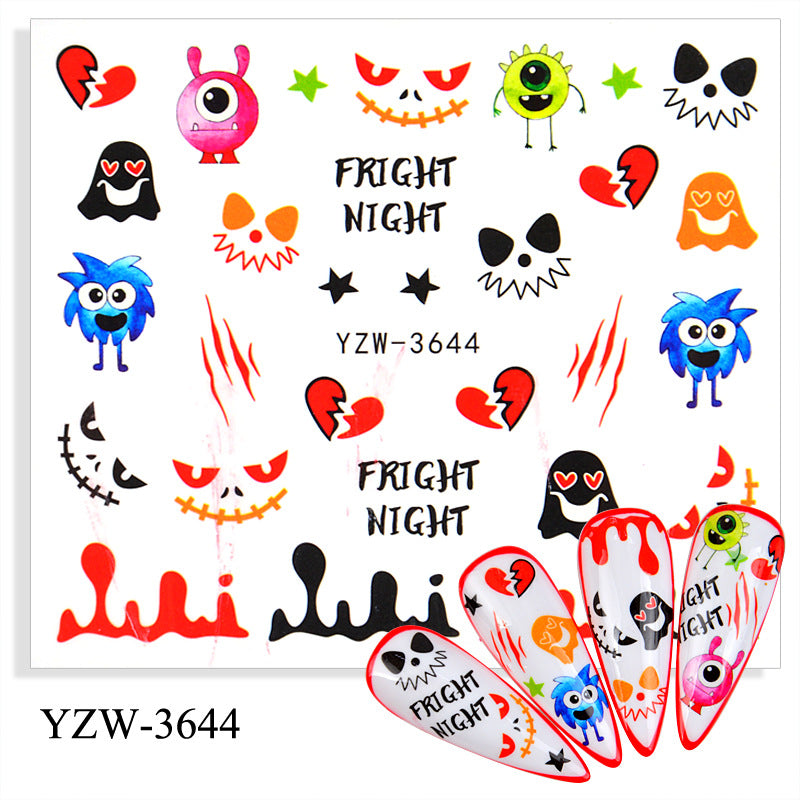 Halloween Nail Stickers YHLS014