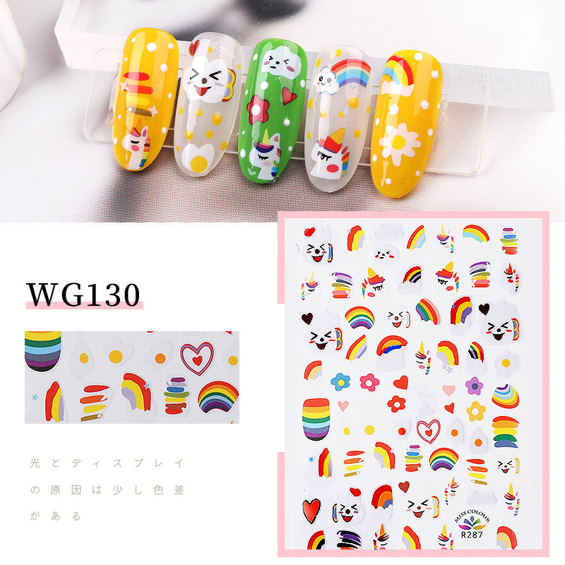 Nail Stickers NS018