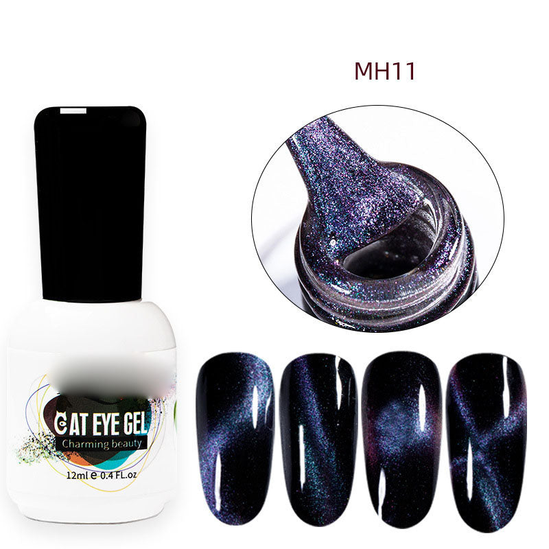 NGMB028 5D Magic Chameleon Cat Eye Nail Polish