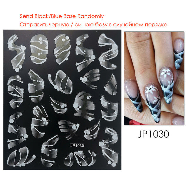 5D Nail Stickers  NSF014