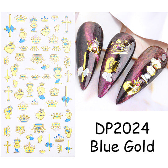 5D Nail Stickers  NSF015