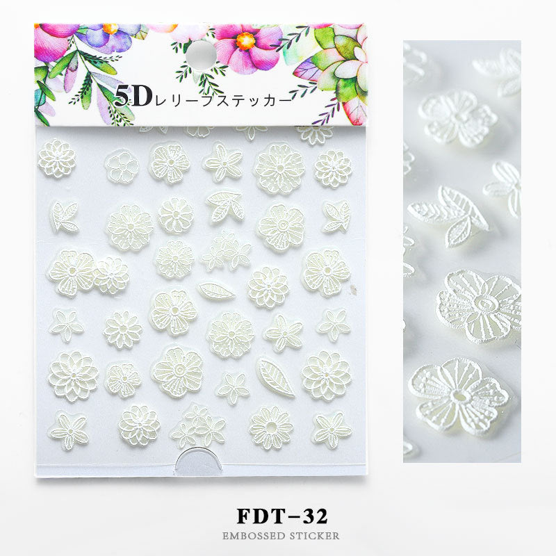 5D Nail Stickers  NSF006