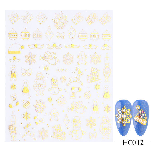 5D Nail Stickers  NSF016