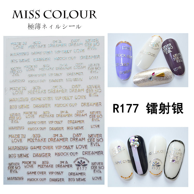 Miss Colour Nail Stickers MSS027