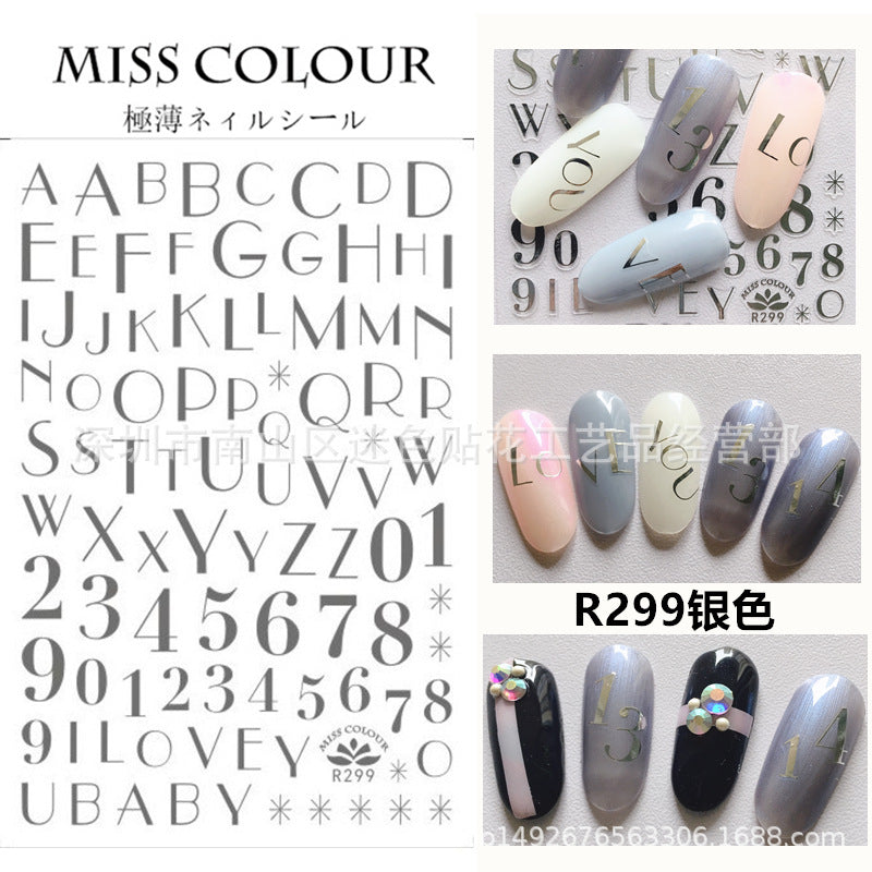 Miss Colour Nail Stickers MSS015