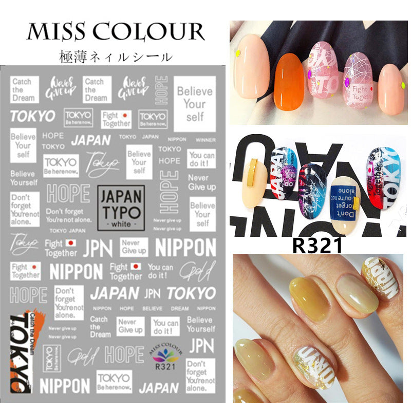 Miss Colour Nail Stickers MSS041