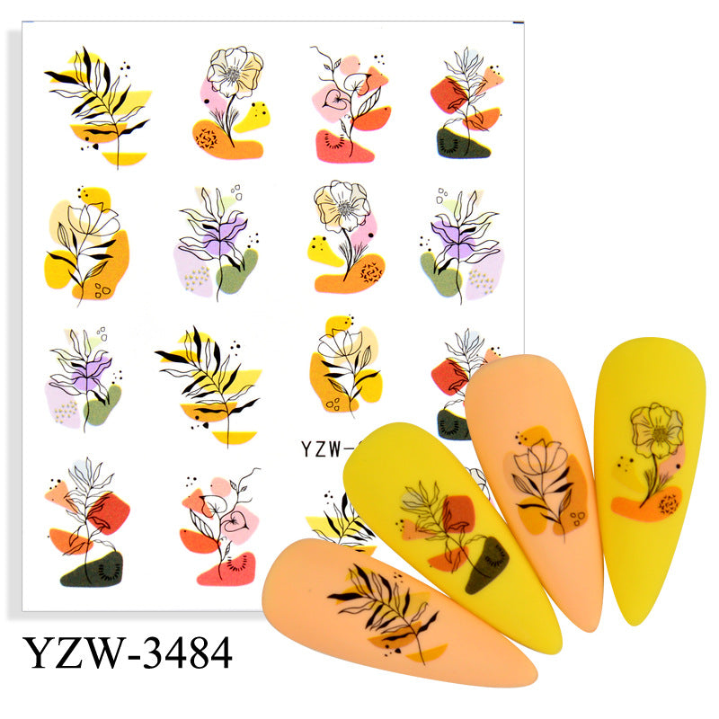 Nail Stickers YZW 016