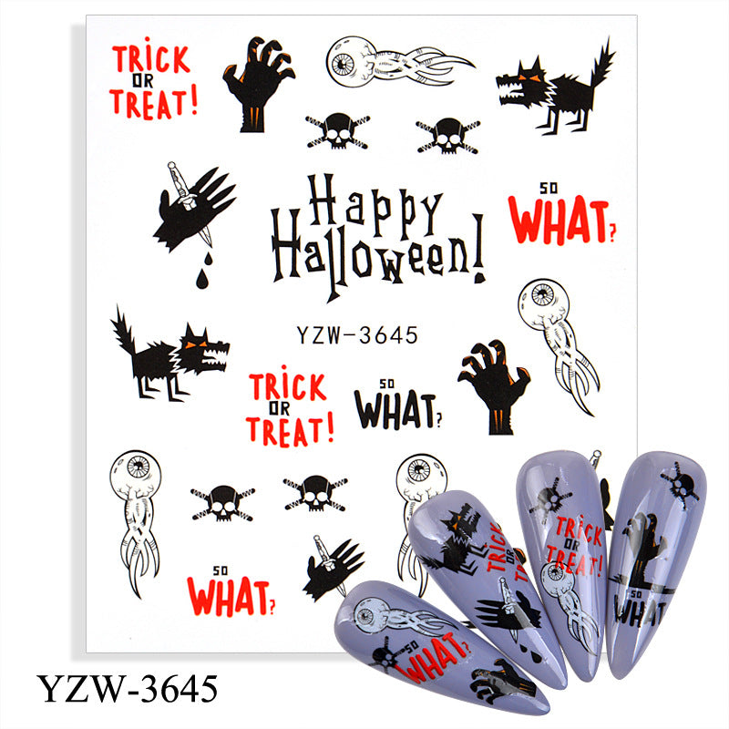 Halloween Nail Stickers YHLS014