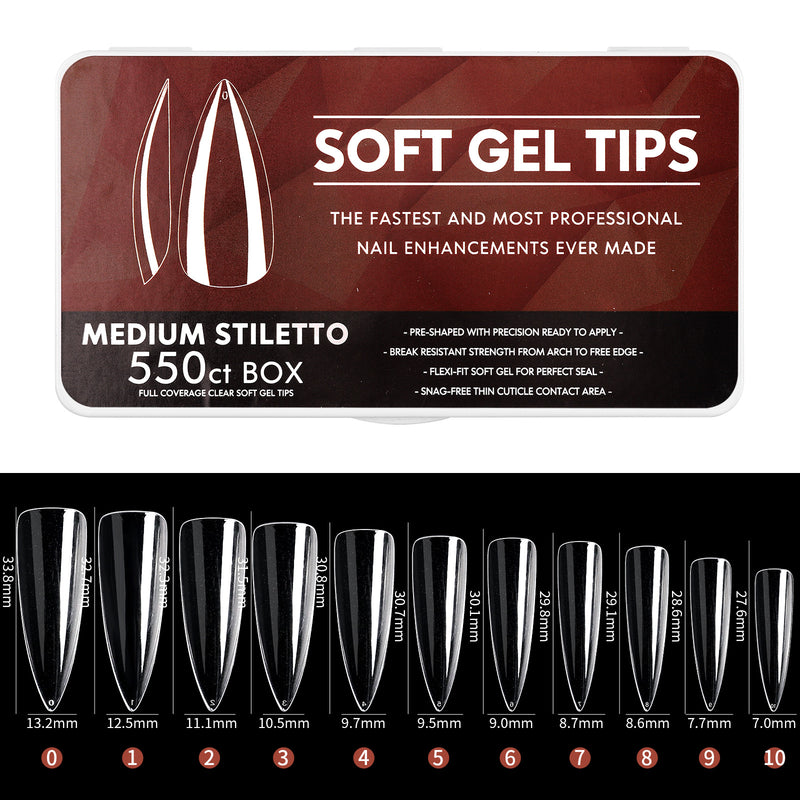 Soft Gel Nail Tips SGNT011