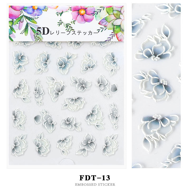 5D Nail Stickers  NSF004