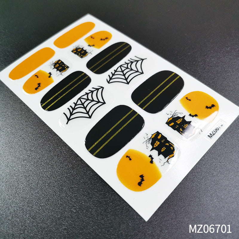 Halloween Nail Stickers YHLS012