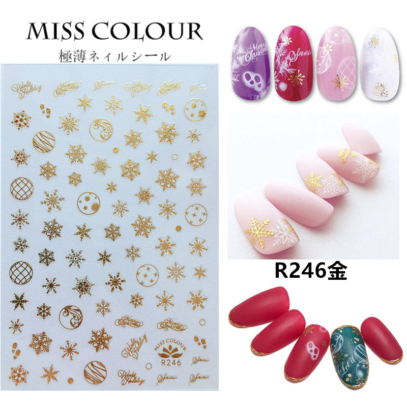 Miss Colour Nail Stickers MSS038