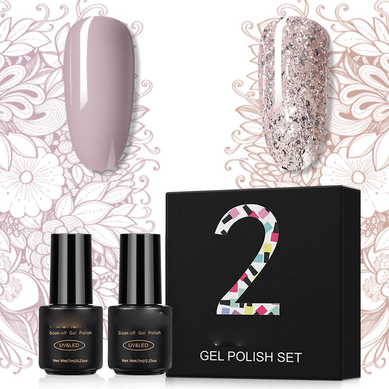 NGRO012 Nail Polish Set 2PCS Base Glue