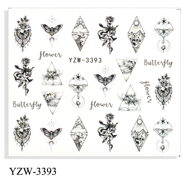 Nail Stickers YZW 020