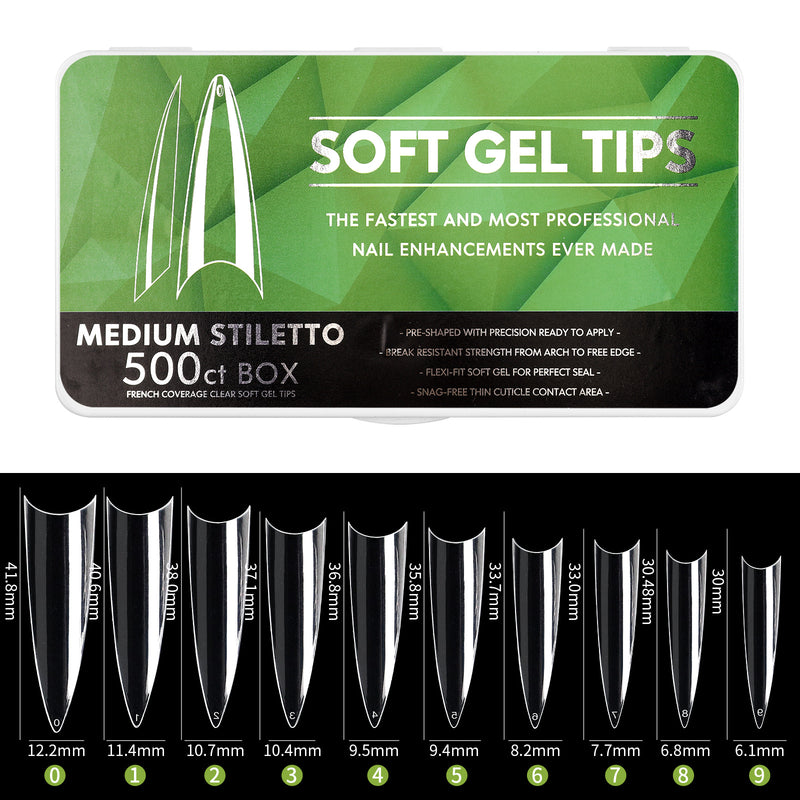 Soft Gel Nail Tips SGNT011