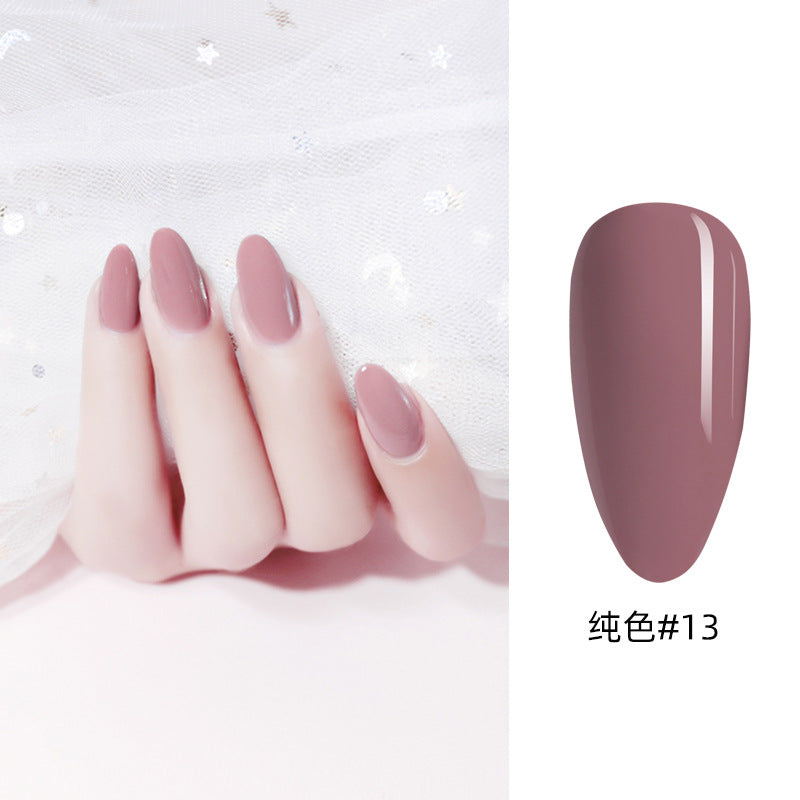 NGPF031 nude color phototherapy paint glue, black and white red nail polish glue