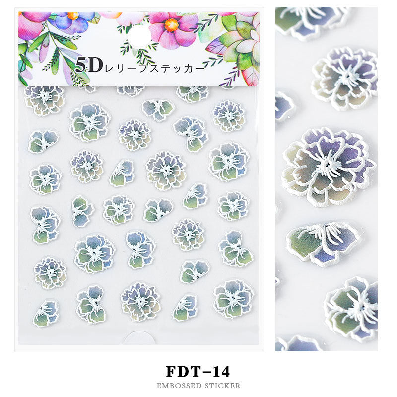 5D Nail Stickers  NSF004