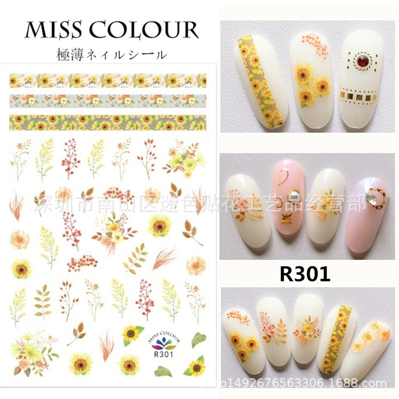 Miss Colour Nail Stickers MSS015