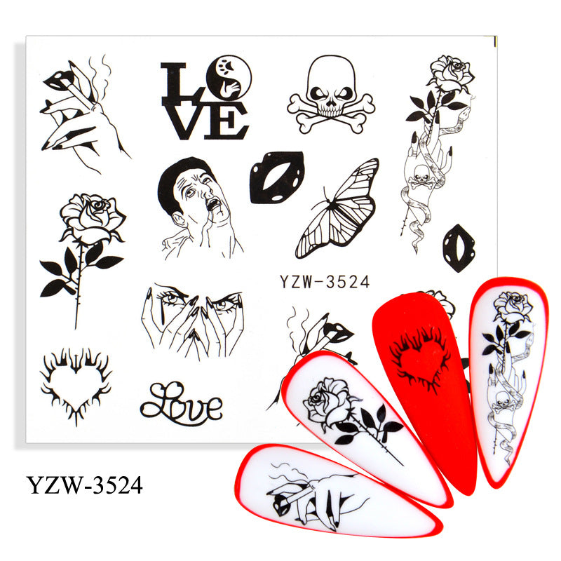 Nail Stickers YZW 017