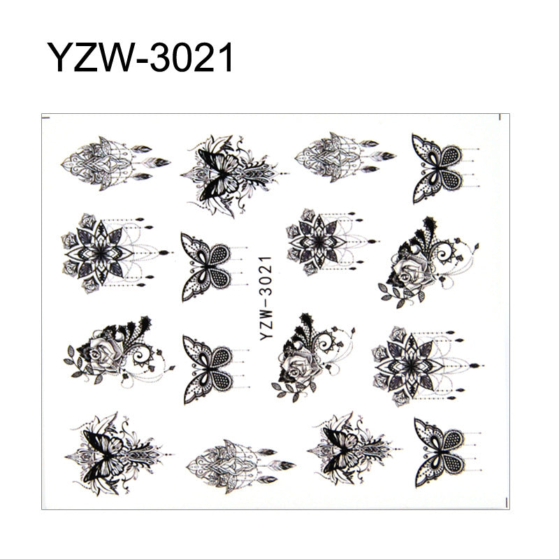 Nail Stickers YZW 021