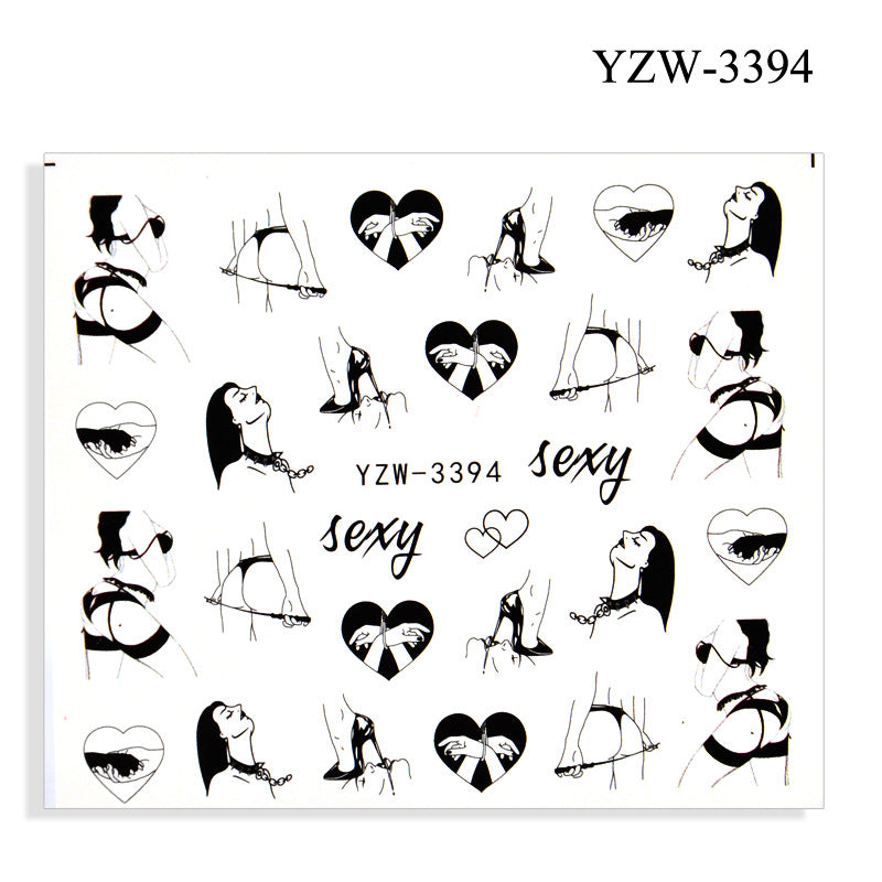 Nail Stickers YZW 020