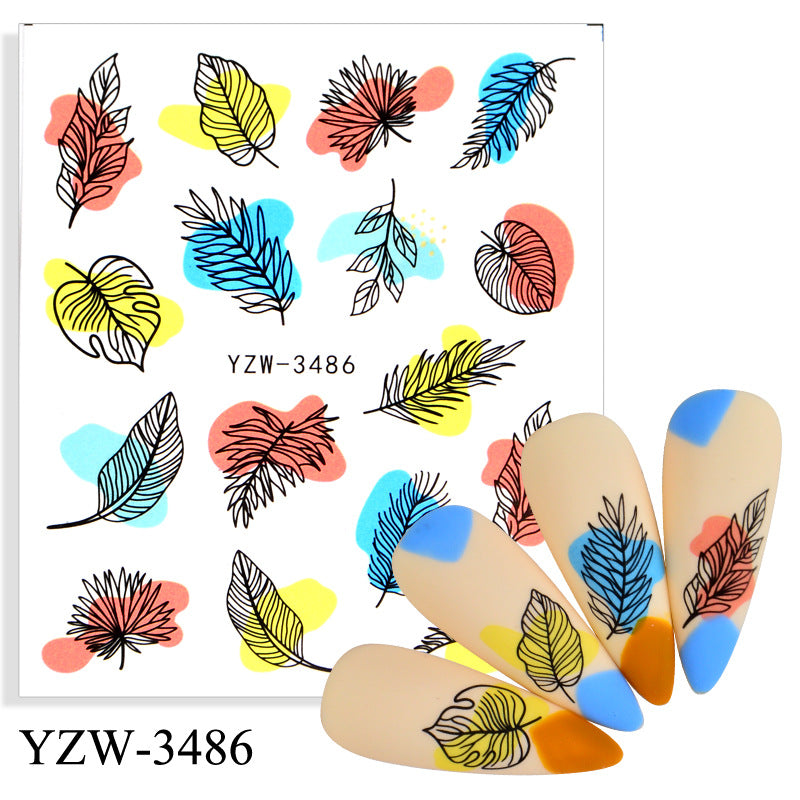 Nail Stickers YZW 016