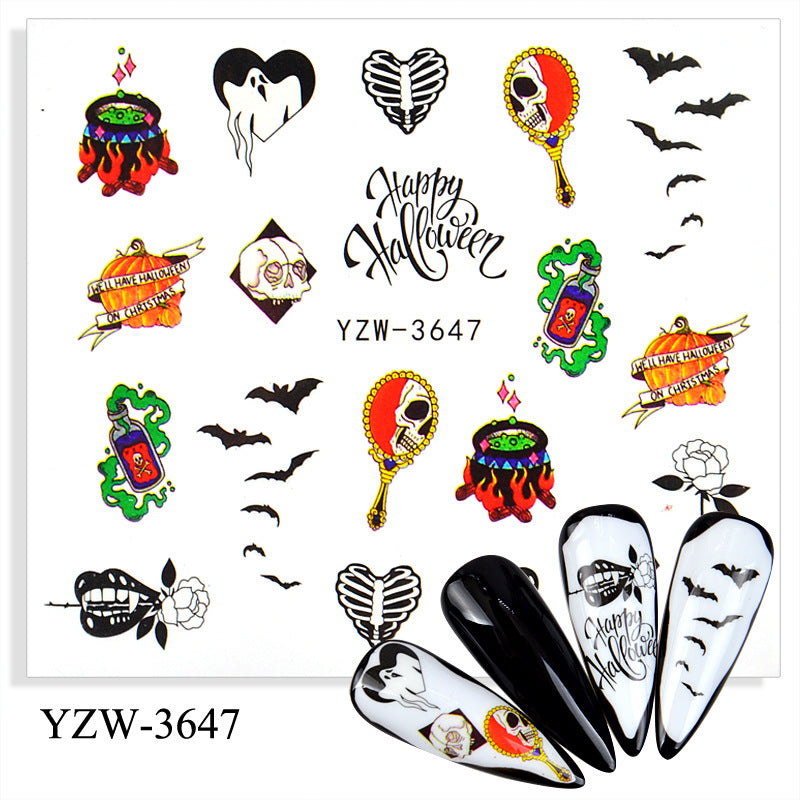 Halloween Nail Stickers YHLS014