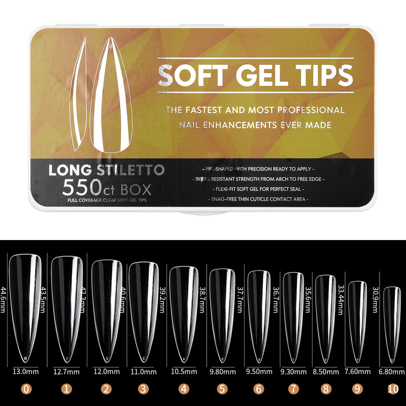 Soft Gel Nail Tips SGNT011