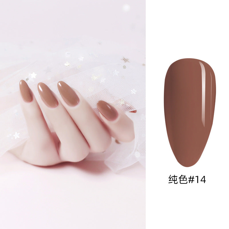 NGPF031 nude color phototherapy paint glue, black and white red nail polish glue