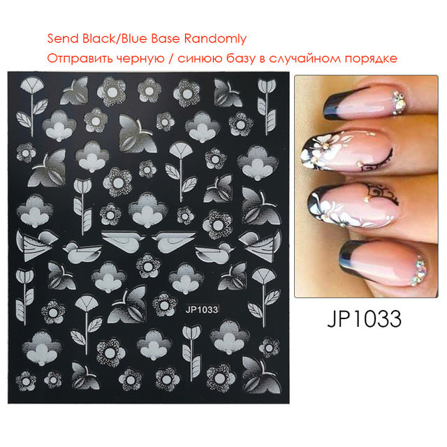 5D Nail Stickers  NSF014