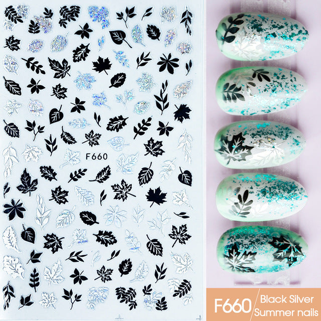 5D Nail Stickers  NSF018