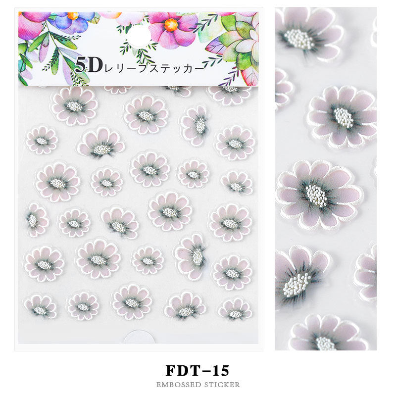 5D Nail Stickers  NSF004