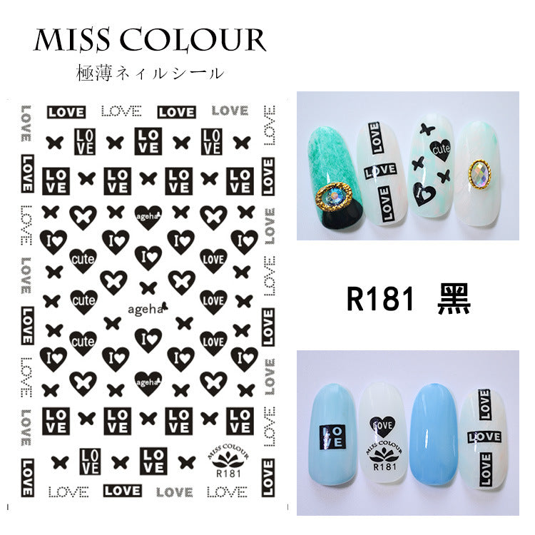 Miss Colour Nail Stickers MSS002